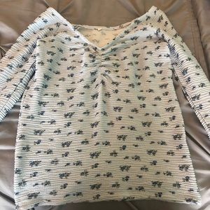 clinch 𝕍-neck long sleeve